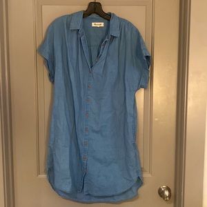 Madewell chambray dress
